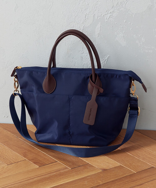 MONO　COMME CA（モノコムサ）の「ショルダー付き ミニボストンバッグ（ショルダーバッグ・レディース・ブラック/ライトグレー/ネイビー/テラコッタ・FREE）」の15枚目の写真