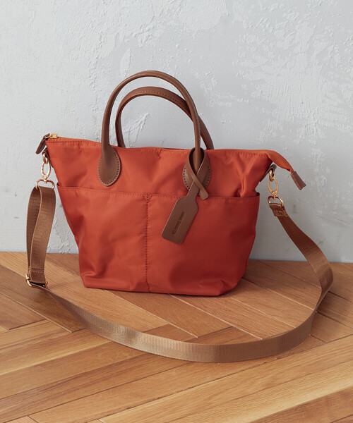 MONO　COMME CA（モノコムサ）の「ショルダー付き ミニボストンバッグ（ショルダーバッグ・レディース・ブラック/ライトグレー/ネイビー/テラコッタ・FREE）」の16枚目の写真