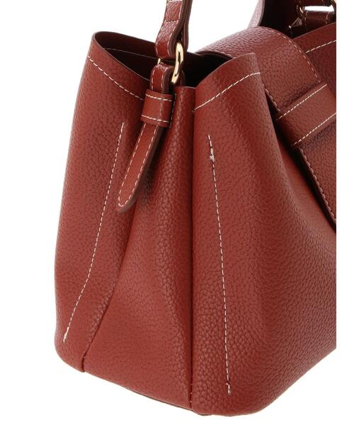 Te chichi（テチチ）の「2WAYミニバック（ハンドバッグ・レディース・ブラック/ベージュ/オレンジ・ﾌﾘ-）」の8枚目の写真