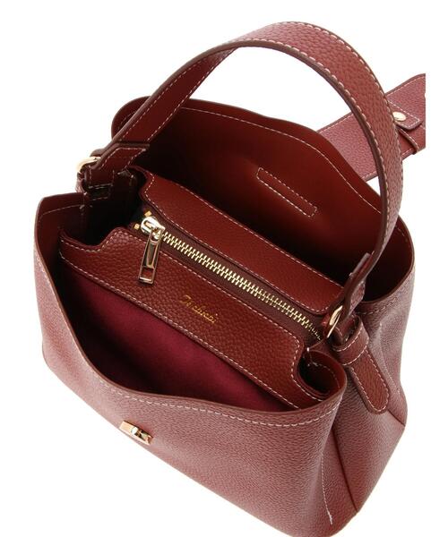 Te chichi（テチチ）の「2WAYミニバック（ハンドバッグ・レディース・ブラック/ベージュ/オレンジ・ﾌﾘ-）」の7枚目の写真