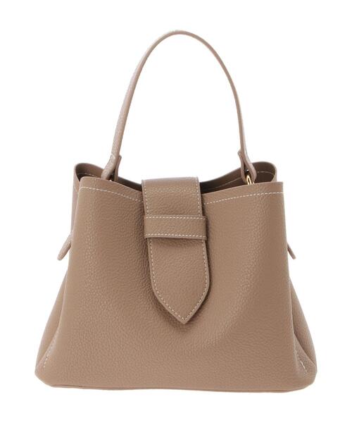 Te chichi（テチチ）の「2WAYミニバック（ハンドバッグ・レディース・ブラック/ベージュ/オレンジ・ﾌﾘ-）」の5枚目の写真