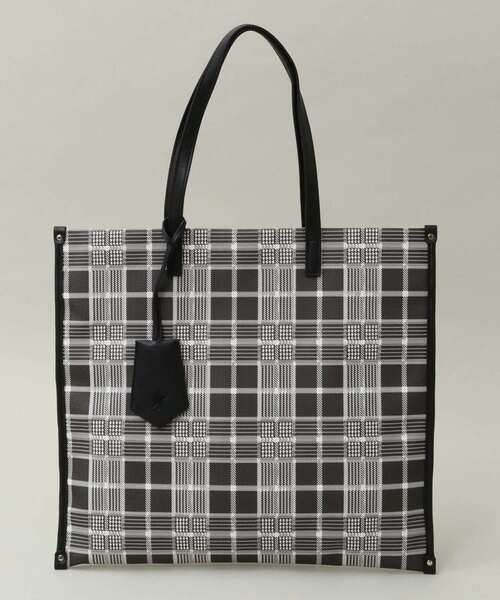 CONVERSE TOKYO（コンバーストウキョウ）の「チェック柄 トートバッグ（トートバッグ・レディース・グレー/キャメル/ピンク・FREE）」の7枚目の写真
