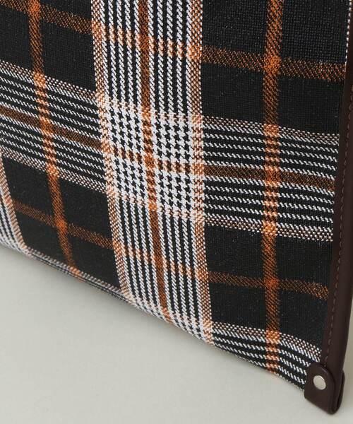 CONVERSE TOKYO（コンバーストウキョウ）の「チェック柄 トートバッグ（トートバッグ・レディース・グレー/キャメル/ピンク・FREE）」の11枚目の写真