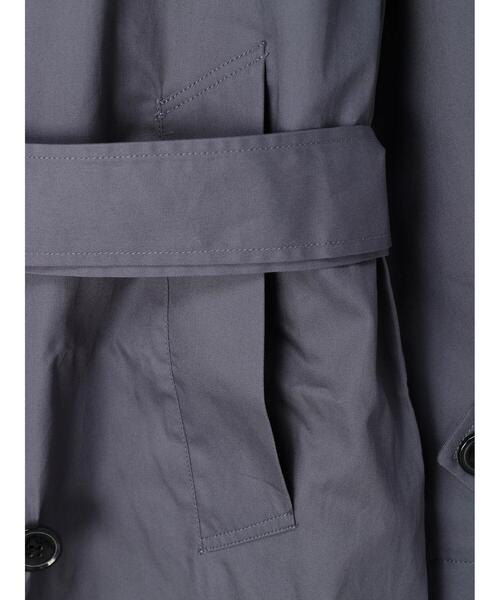 koe(コエ)の「【ユニセックス】オーバーサイズトレンチコート(トレンチコート・レディース・サックスブルー/ベージュ・FREE)」の12枚目の写真