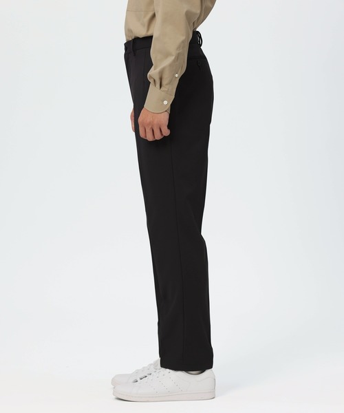 【セール】SOLOTEX HEAT ENERGY/BLACKノータックスリムテーパードパンツ(その他パンツ)|KASHIYAMA(カシヤマ) 【セール】SOLOTEX HEAT ENERGY/BLACKノータックスリムテーパードパンツ(その他パンツ)|KASHIYAMA(カシヤマ)