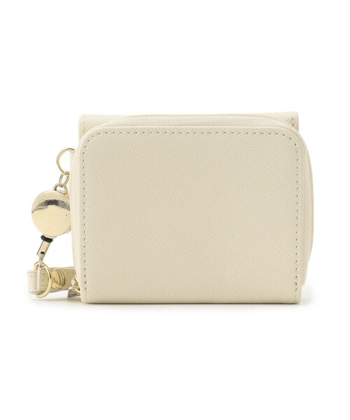 PINK-latte（ピンクラテ）の「リール付きウォレット（財布・キッズ・アイボリー/ブラック/グリーン・00）」の6枚目の写真