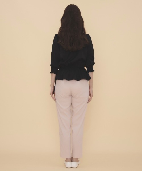 MIRO AMURETTE（ミロアミュレット）の「feminine slacks/ピンクスラックス（スラックス・レディース・ベビーピンク・SMALL/MEDIUM）」の4枚目の写真