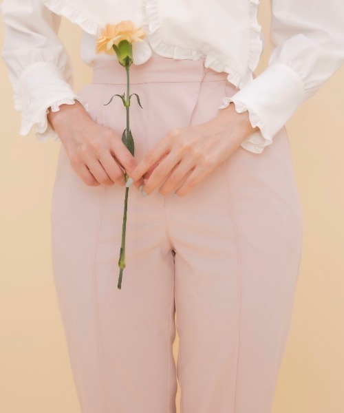 MIRO AMURETTE（ミロアミュレット）の「feminine slacks/ピンクスラックス（スラックス・レディース・ベビーピンク・SMALL/MEDIUM）」の5枚目の写真