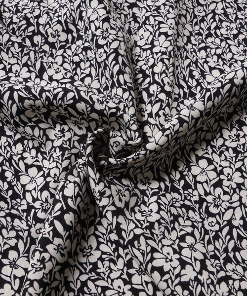 coca（coca）（コカ）の「花柄カシュクールワンピース（ワンピース・レディース・ブラック・SHORT/LONG）」の14枚目の写真