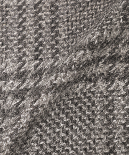 PIACENZA(ピアチェンツァ)の「【PIACENZA / ピアチェンツァ】URAS ハウンドトゥース マフラー(マフラー・メンズ・ブラック/チャコールグレー/ブラウン・FREE)」の15枚目の写真