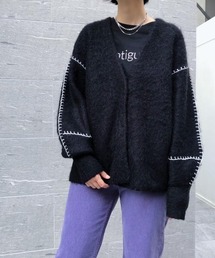 B'2nd | HCAE(エイチシーエーイー) COLOR STICH KNIT CARDIGAN/カラーステッチニットカーディガン(カーディガン/ボレロ)