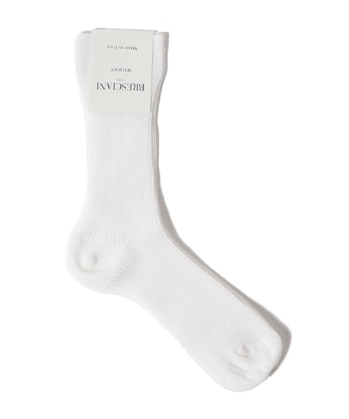 Bresciani（ブレシアニ）の「BRESCIANI / ソックス（ソックス/靴下・レディース・オフホワイト/シルバー/ピンク・FREE）」の2枚目の写真