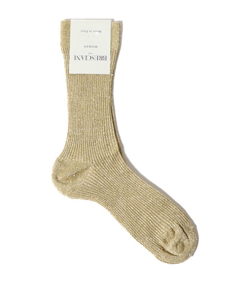 Bresciani（ブレシアニ）の「BRESCIANI / ソックス（ソックス/靴下・レディース・オフホワイト/シルバー/ピンク・FREE）」の3枚目の写真