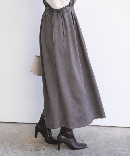 rps（アールピーエス）の「サイドリボンカシュクールジャンパースカート（ジャンパースカート・レディース・ブラック/グレー/ブラウン/ボルドー/モカ・フリー）」の20枚目の写真