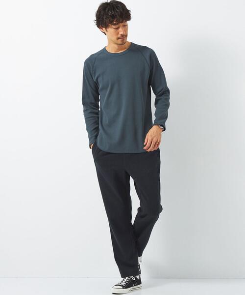 green label relaxing（グリーンレーベルリラクシング）の「ウールライクカルゼ PLAY-PANTS パンツ -防シワ-（その他パンツ・メンズ・ダークグレー/グレー/ベージュ/ネイビー・S/M/XL/L）」の8枚目の写真