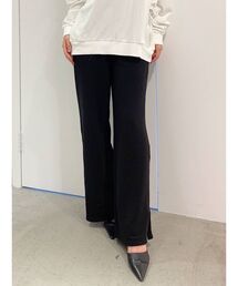 GYDA | 【セットアップ着用可】HEM ZIP スウェット ワイドパンツ(スウェットパンツ)