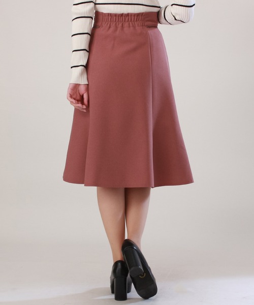 ASTORIA ODIER（アストリアオディール）の「配色パイピングフレアスカート（スカート・レディース・ネイビー/ピンク/ベージュ・SMALL/X-SMALL/MEDIUM/LARGE）」の19枚目の写真