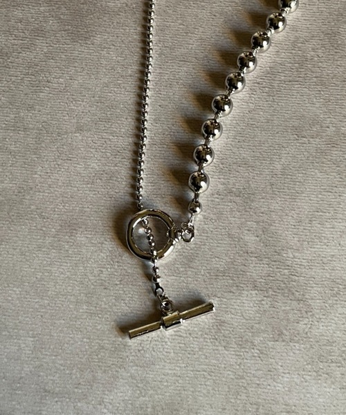 ciite'（シーテ）の「ボールチェーン マンテルネックレス（ネックレス・レディース・シルバー/ゴールド・FREE）」の8枚目の写真