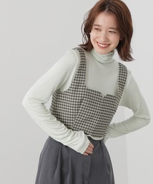 N.（N. Natural Beauty Basic） | 【追加生産】◆ハイネックインナーカットソー(Tシャツ/カットソー)