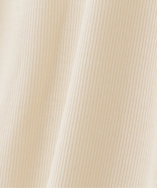 N.(N. Natural Beauty Basic)(エヌエヌナチュラルビューティーベーシック)の「【追加生産】◆ハイネックインナーカットソー(Tシャツ/カットソー・レディース・オフホワイト/ブラック/ライトグリーン/オレンジ・MEDIUM)」の8枚目の写真