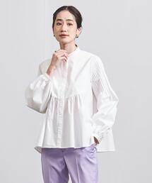 UNITED ARROWS | C/P ピンタックスリーブ ブラウス(シャツ/ブラウス)