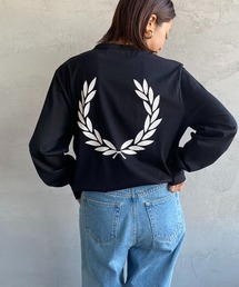 FRED PERRY（フレッドペリー）の「【WEB限定】[FRED PERRY/フレッドペリー] ブランドロゴデザイン ロングスリーブTシャツ（Tシャツ/カットソー・メンズ）」