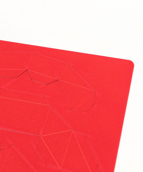 bog craft（ボグクラフト）の「bog craft / KAKU KAKU 福 だるま 小（インテリア雑貨・メンズ・レッド/ゴールド・ONE SIZE）」の5枚目の写真