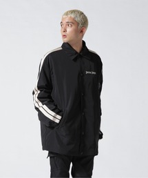 PALM ANGELS ストライプシャツジャケット Palm Angels Kids ストライプ シャツジャケット | ブラック
