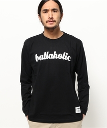ballaholic 白黒　ロンT ロンティー  two tone ballaholic 白黒 ロンT ロンティー two toneの通販 by TY 24時間