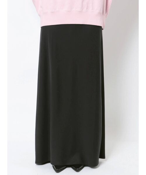 EMODA（エモダ）の「ナローマキシスカート（スカート・レディース・ブラック/グレー・FREE）」の15枚目の写真