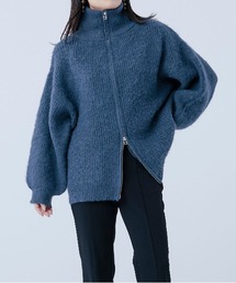 モヘアタッチドライバーズニット