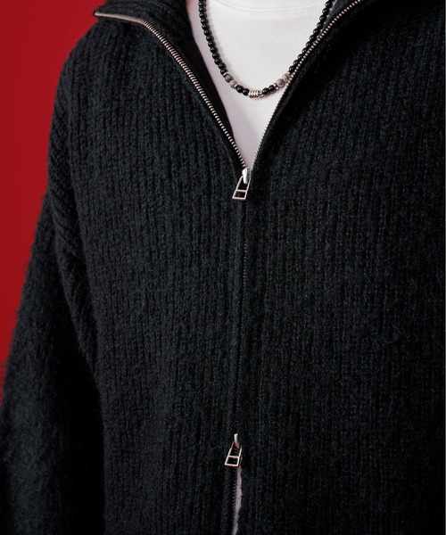 90s エルメネジルド ゼニア ドライバーズニット イタリア製 黒 L 入手