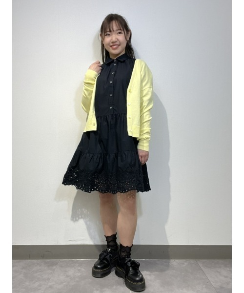 おまとめ専用です✨️袖コンシャス　ブラックワンピース✨️ GAP（ギャップ）の「袖コンシャス シャツワンピース（ワンピース
