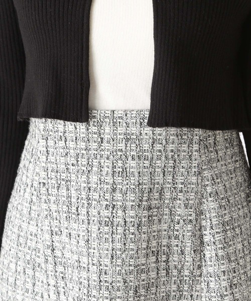 Heather（ヘザー）の「ツイードミニスカート　188002（スカート・レディース・オフホワイト/グレー・FREE）」の11枚目の写真