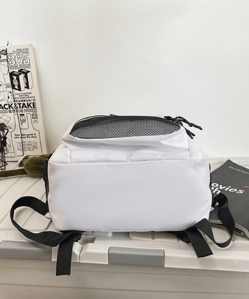 mushwear（マッシュウェア）の「XNKOPリュック（バックパック/リュック・レディース・ブラック/ホワイト/ブルー・FREE）」の9枚目の写真