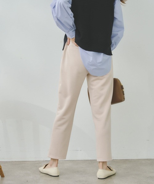 Chez toi（シェトワ）の「裾スリットカットパンツ（その他パンツ・レディース・ブラック/アイボリー/ミント・FREE）」の20枚目の写真