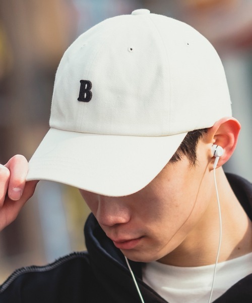 improves（インプローブス）の「アルファベット 刺しゅう キャップ（キャップ・メンズ・イエロー/ブラック/ピンク/ブラウン/ホワイト・FREE）」の2枚目の写真