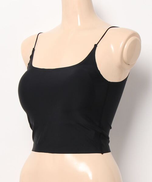 AMBIENT(アンビエント)の「カップインインナーキャミソール(キャミソール・レディース・ホワイト/ブラック/ベージュ・FREE)」の4枚目の写真