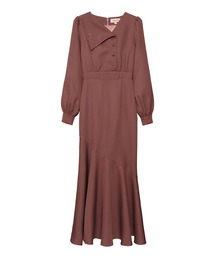 emiriawiz（エミリアウィズ）の「刺繍カラーマーメイドワンピース