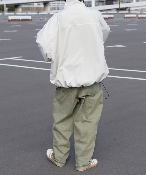 Perushu（ペルーシュ）の「ヴィンテージライクオーバーダイデニム（デニムパンツ・メンズ・ブラック/ブルー・SMALL/MEDIUM/LARGE）」の17枚目の写真