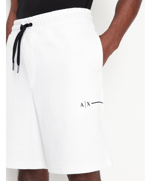 【ARMANI EXCHANGE】関税込送料無料 ショートパンツ ロゴ ARMANI EXCHANGE（アルマーニエクスチェンジ）の「【A|X
