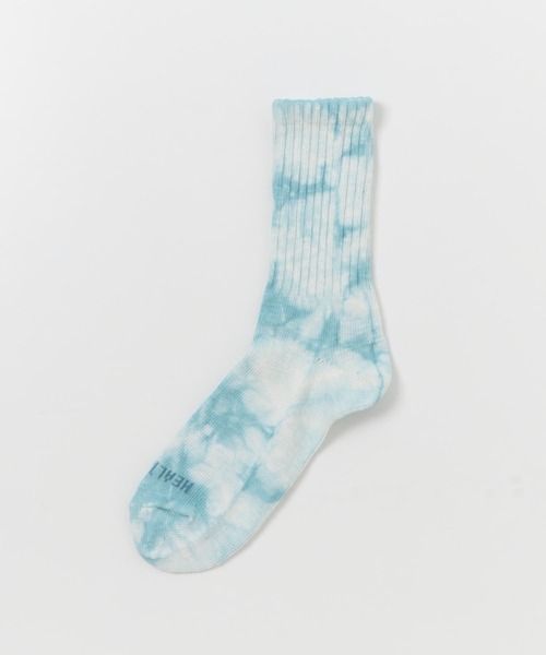 Healthknit(ヘルスニット)の「『別注』Healthknit×DOORS タイダイソックス(ソックス/靴下・メンズ・グリーン/グレー/オレンジ/イエロー・-)」の8枚目の写真