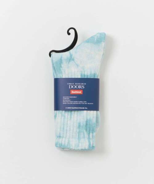 Healthknit(ヘルスニット)の「『別注』Healthknit×DOORS タイダイソックス(ソックス/靴下・メンズ・グリーン/グレー/オレンジ/イエロー・-)」の10枚目の写真