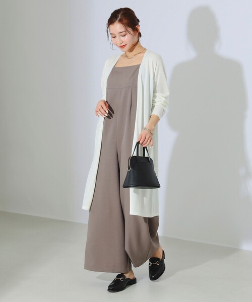 B:MING by BEAMS（ビーミングバイビームス）の「B:MING by BEAMS / ウォッシャブル ニット カーディガン（カーディガン/ボレロ・レディース・ネイビー/グレー系その他/アイボリー/ブラック・FREE）」の18枚目の写真