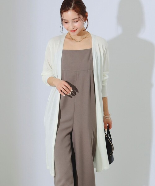 B:MING by BEAMS（ビーミングバイビームス）の「B:MING by BEAMS / ウォッシャブル ニット カーディガン（カーディガン/ボレロ・レディース・ネイビー/グレー系その他/アイボリー/ブラック・FREE）」の16枚目の写真