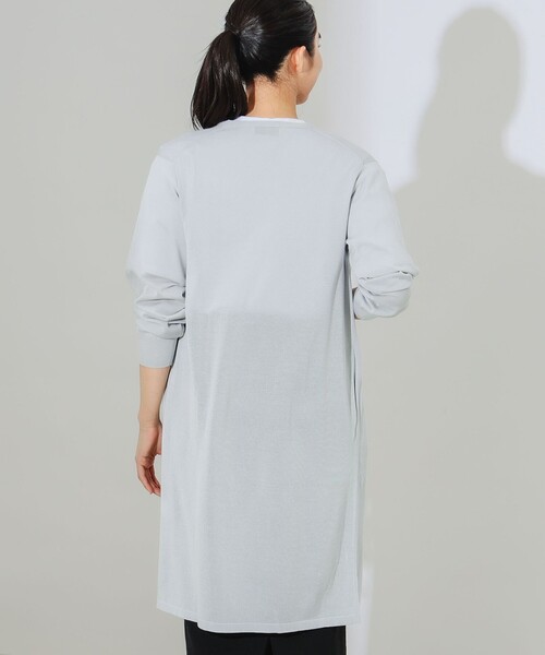 B:MING by BEAMS（ビーミングバイビームス）の「B:MING by BEAMS / ウォッシャブル ニット カーディガン（カーディガン/ボレロ・レディース・ネイビー/グレー系その他/アイボリー/ブラック・FREE）」の11枚目の写真