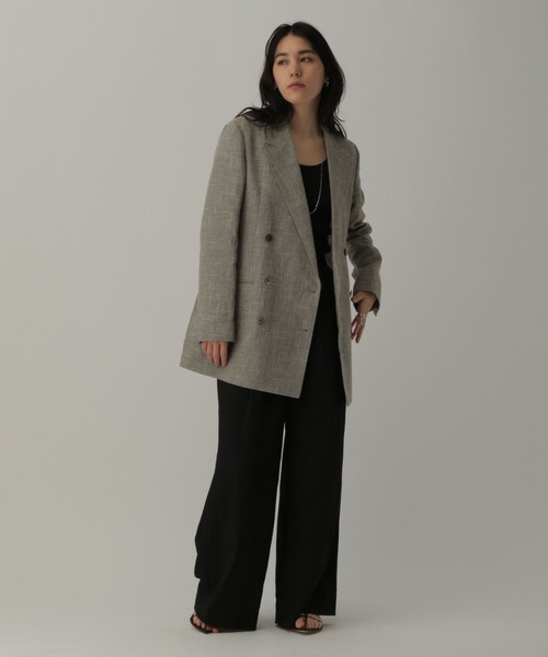 Chaos（カオス）の「Chaos(カオス)/ジャクソンジャケット（テーラードジャケット・レディース・ブラックミックス/グレー系その他2・FREE）」の19枚目の写真