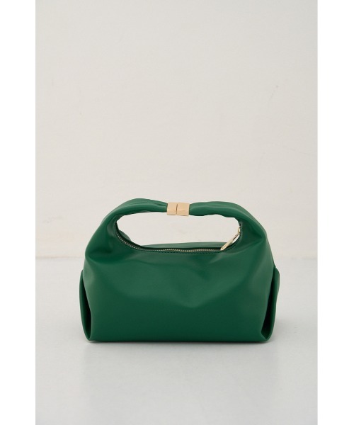 AZUL by moussy（アズールバイマウジー）の「JOINT HANDLE HANDBAG/ジョイントハンドルバッグ（ハンドバッグ・レディース・ブラック/グリーン/アイボリー・FREE）」の3枚目の写真
