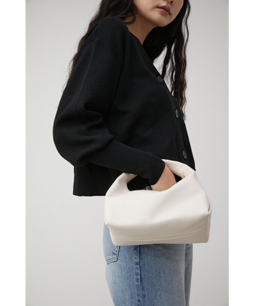 AZUL by moussy（アズールバイマウジー）の「JOINT HANDLE HANDBAG/ジョイントハンドルバッグ（ハンドバッグ・レディース・ブラック/グリーン/アイボリー・FREE）」の8枚目の写真