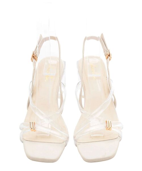 dazzlin（ダズリン）の「パーツポイントサンダル（サンダル・レディース・ブラウン/グリーン/オフホワイト・LARGE/MEDIUM）」の6枚目の写真